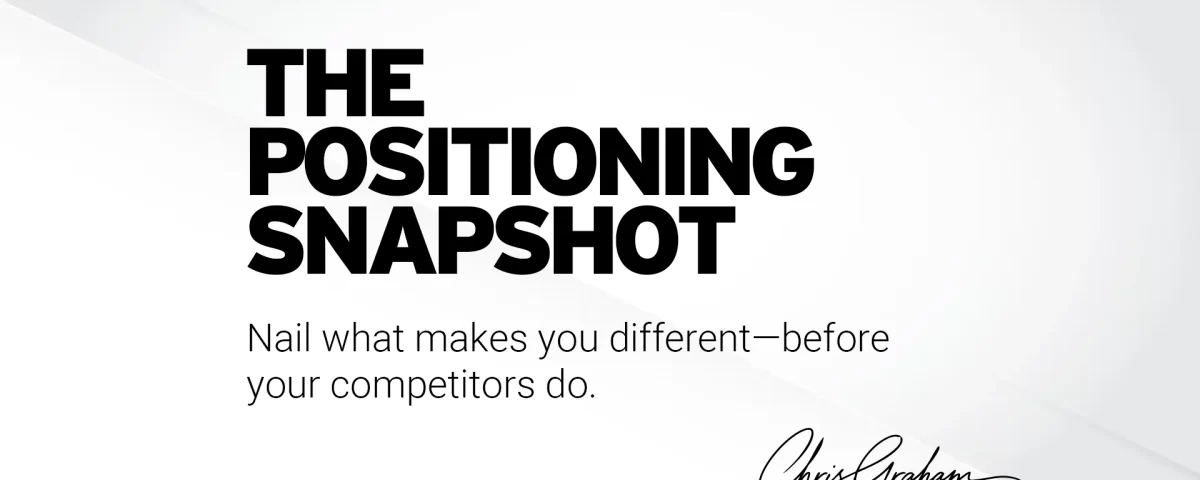 The positioning snapshot