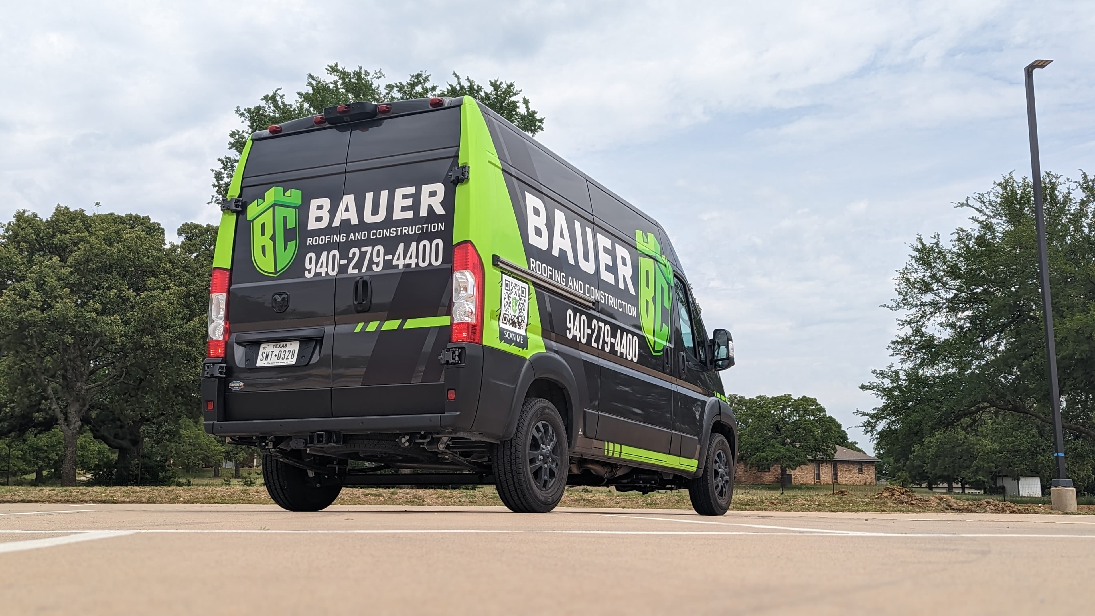 Construction fleet truck wrap by WrapMasters