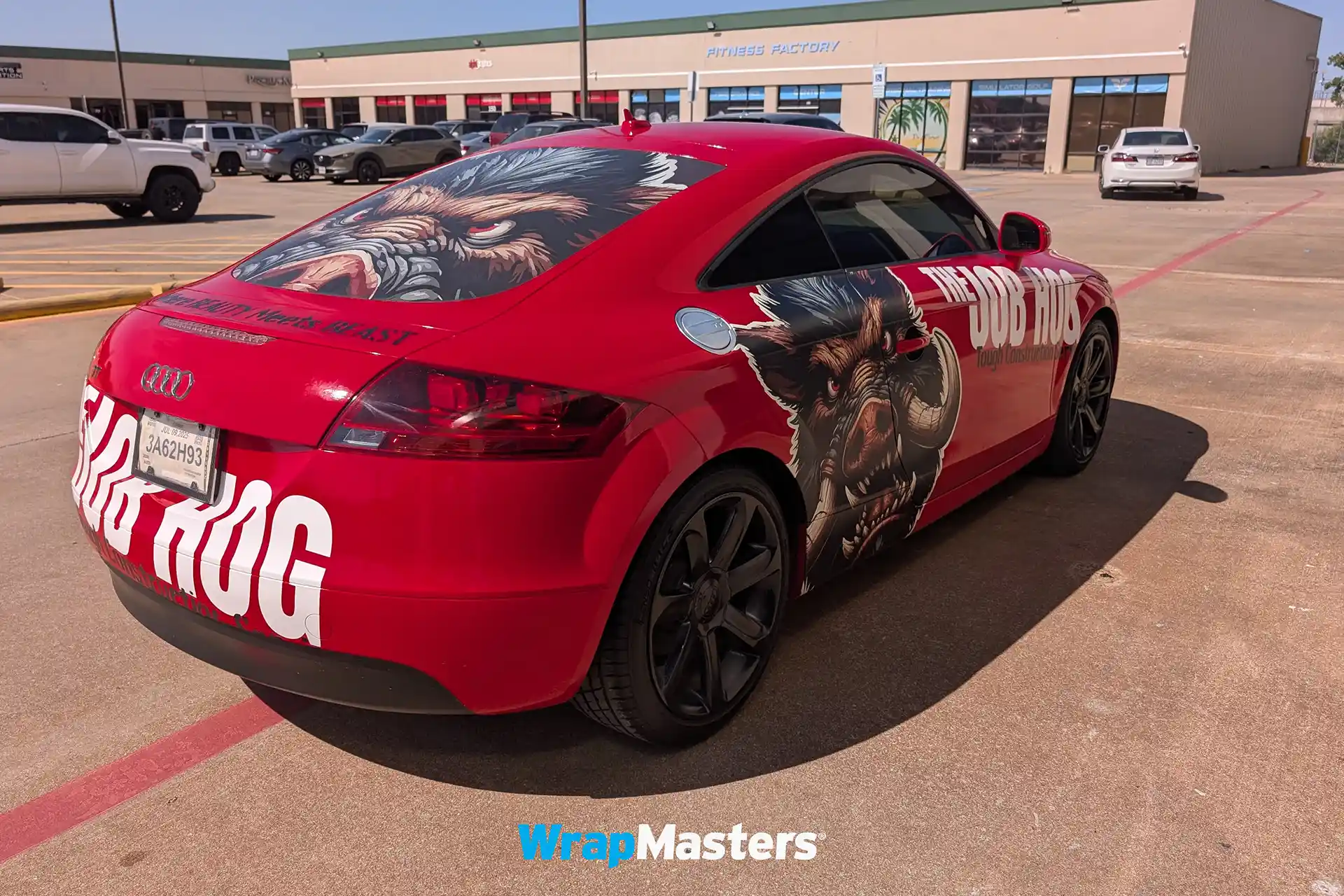 Custom car wrap in Texas by WrapMasters