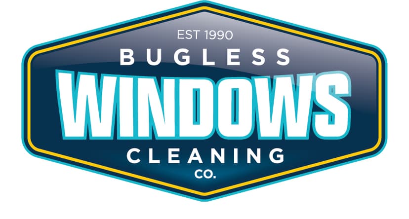 Bugless Windows Cleaning logo designed by WrapMasters