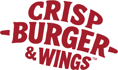 Crisp Burger and Wings logo designed by WrapMasters