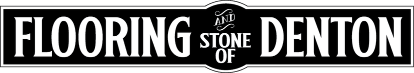 Flooring and Stone of Denton logo designed by WrapMasters