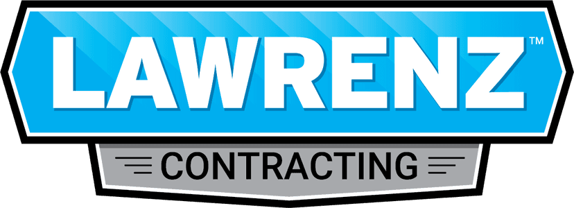 Lawrenz Contracting logo designed by WrapMasters
