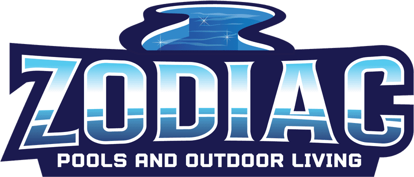 Zodiac Pools and Outdoor Living logo designed by WrapMasters
