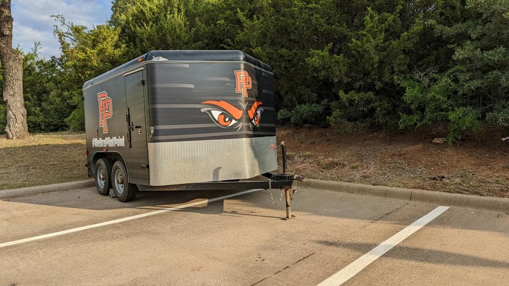 Pilot Point ISD activity trailer wrap by WrapMasters